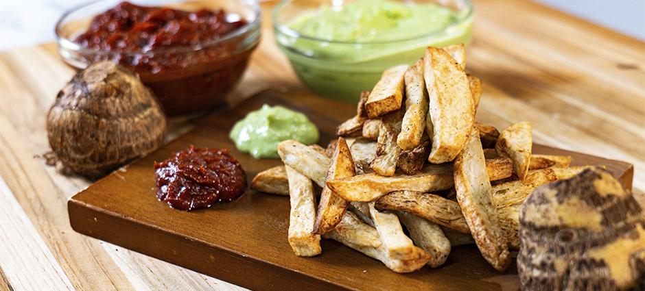 Taro Root Fries PCFMA taro-root-fries-pcfma